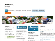 Tablet Screenshot of hannarr.com